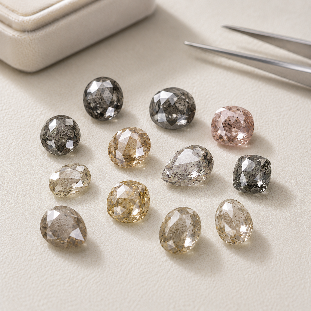 Rose Cut Diamonds
