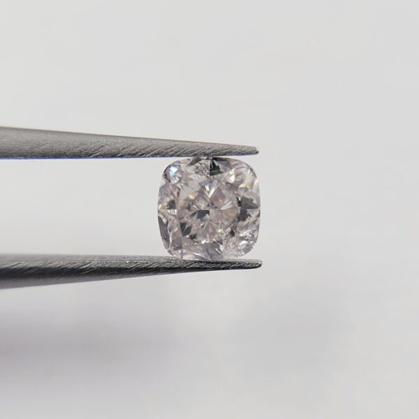 (M176) Natural Light Pink color 0.31ct I1 Clarity Cushion Shape GIA Certified Diamond