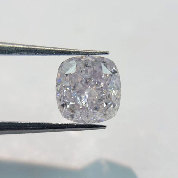 (M305) Natural Light Pink Color 0.70CT I2 Clarity Cushion Shape GIA Certified Diamond