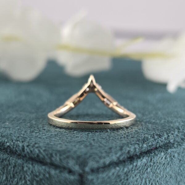 Triple-Cut Beauty: Round, Marquise & Baguette Salt and Pepper Diamond Band