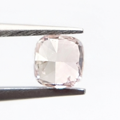 0.51 CT GIA Certified Fancy Pinkish Brown Cushion Cut Natural Loose Diamond