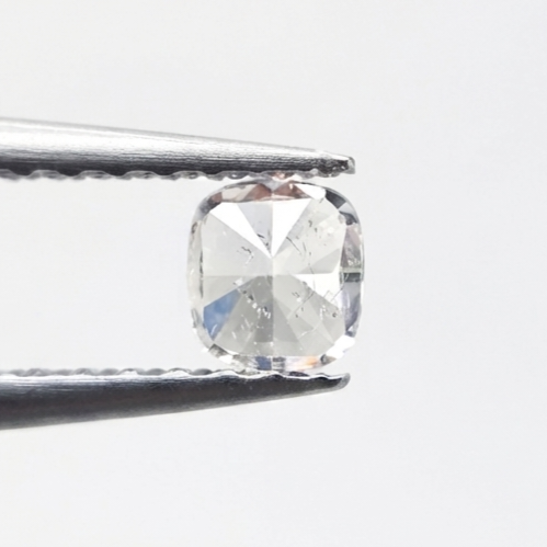 0.50 CT GIA Certified Light Pink Cushion Cut Natural Loose Diamond