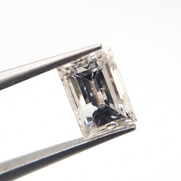 1.21 CT GIA Certified J Color Rectangular Step Cut Natural Loose Diamond
