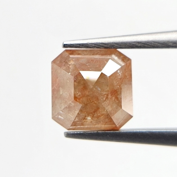 1.32 CT Radiant Cut Fancy Orange-Brown Natural Loose Diamond