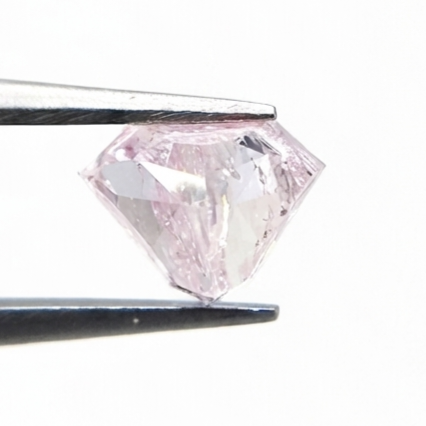 1.00 CT Shield Cut Fancy Light Pink Natural Diamond