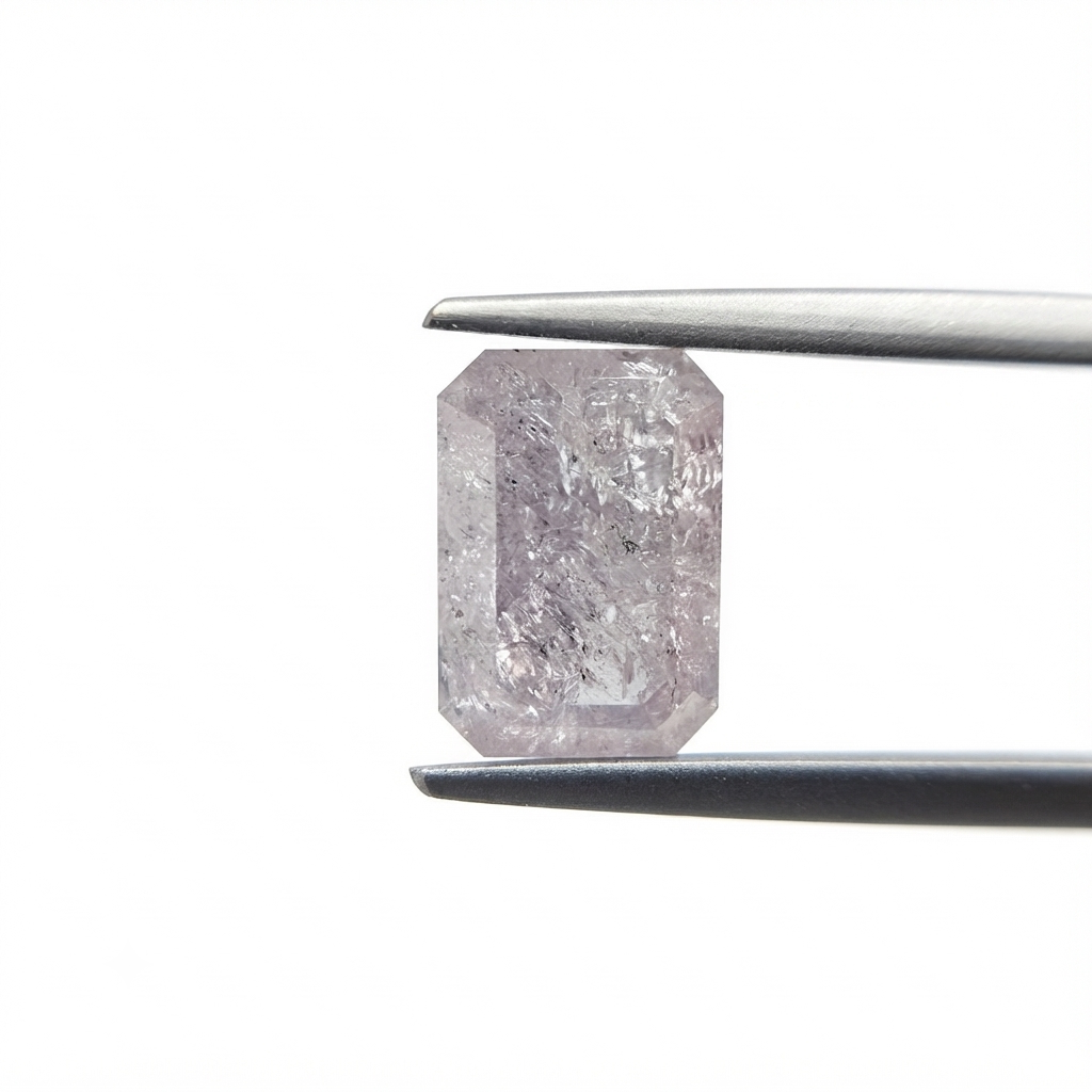 5.33 Carat Natural Fancy Light Brown Radiant Shape Diamond | Unique Fancy Color Loose Diamond for Custom Fine Jewelry