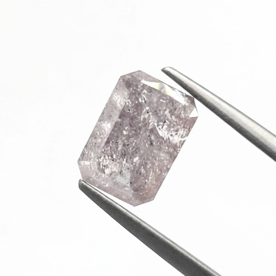 5.33 Carat Natural Fancy Light Brown Radiant Shape Diamond | Unique Fancy Color Loose Diamond for Custom Fine Jewelry