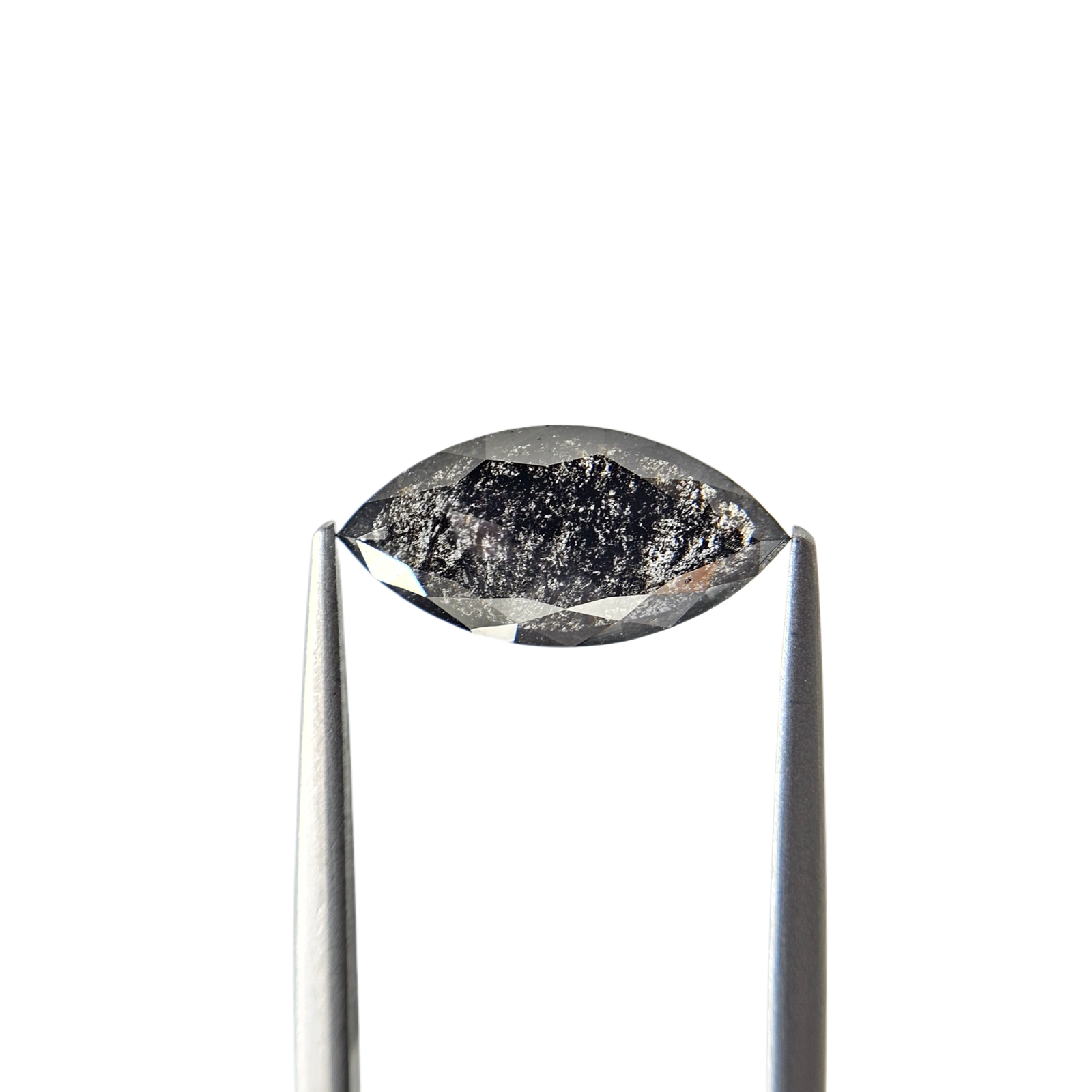 (Tc472) 2.52ct Salt and Pepper Marquise Shape Natural Loose Diamond