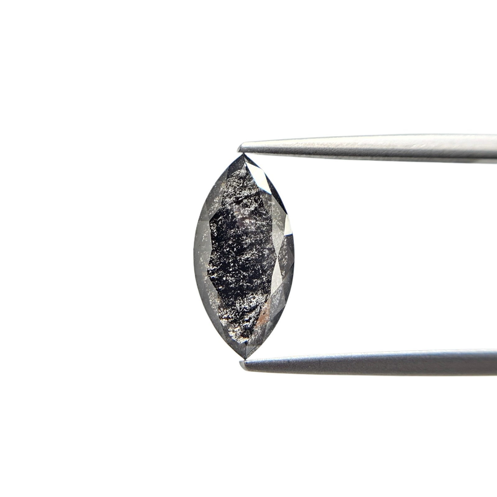 (Tc472) 2.52ct Salt and Pepper Marquise Shape Natural Loose Diamond