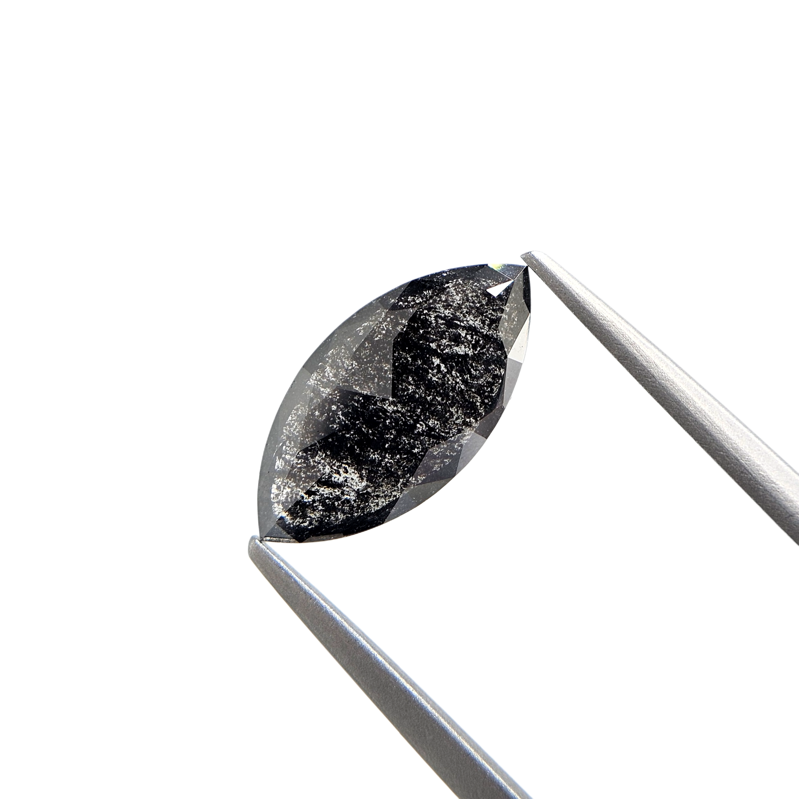 (Tc472) 2.52ct Salt and Pepper Marquise Shape Natural Loose Diamond